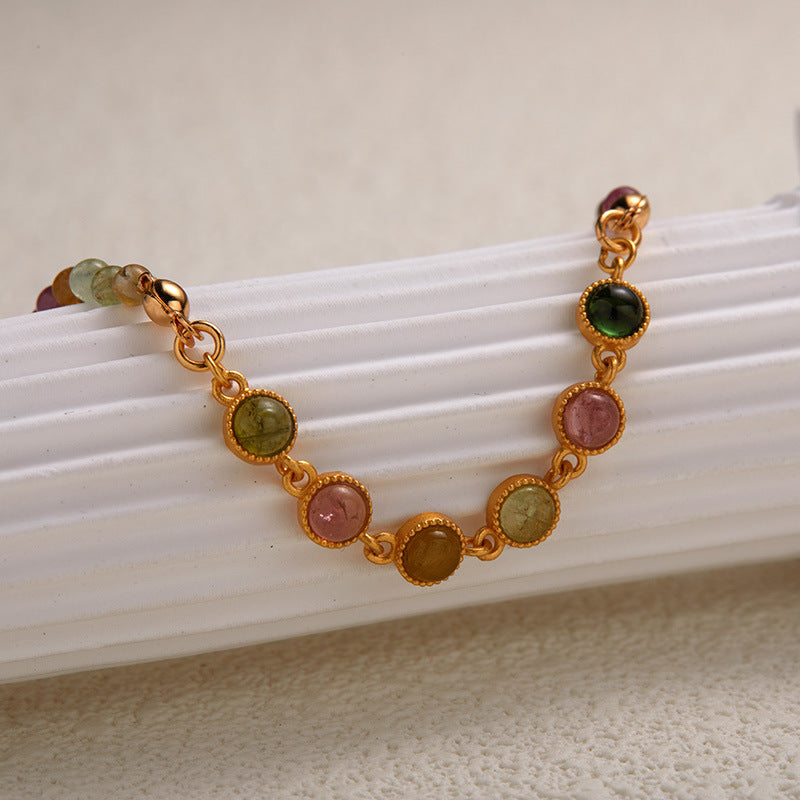 Natural Tourmaline Bracelet