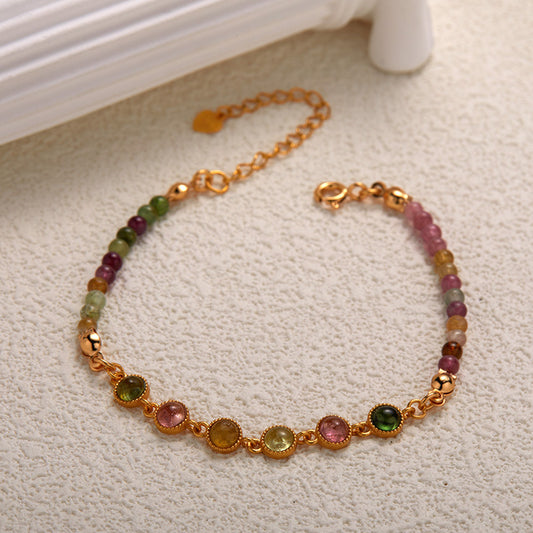 Natural Tourmaline Bracelet