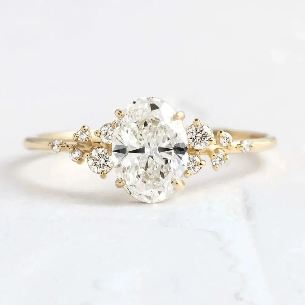 Oval Diamond Ring