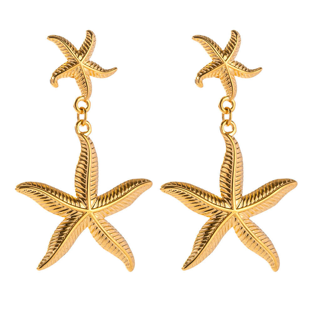 Starfish Earrings