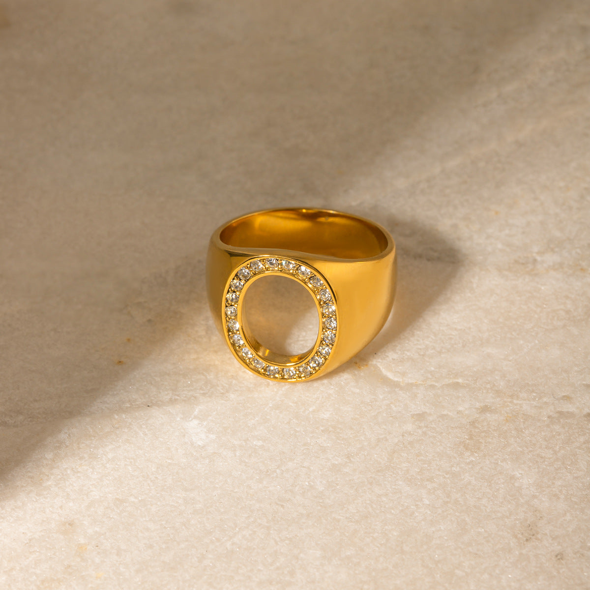 Oval Hollow Ring