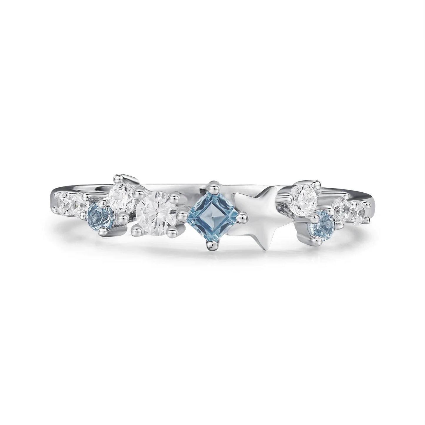 Blue Gem Ring