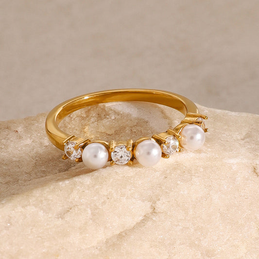 Pearls&Gemstone Ring