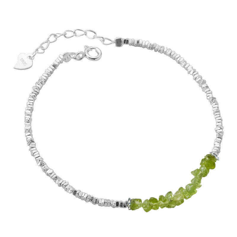 Natural Olivine Bracelet