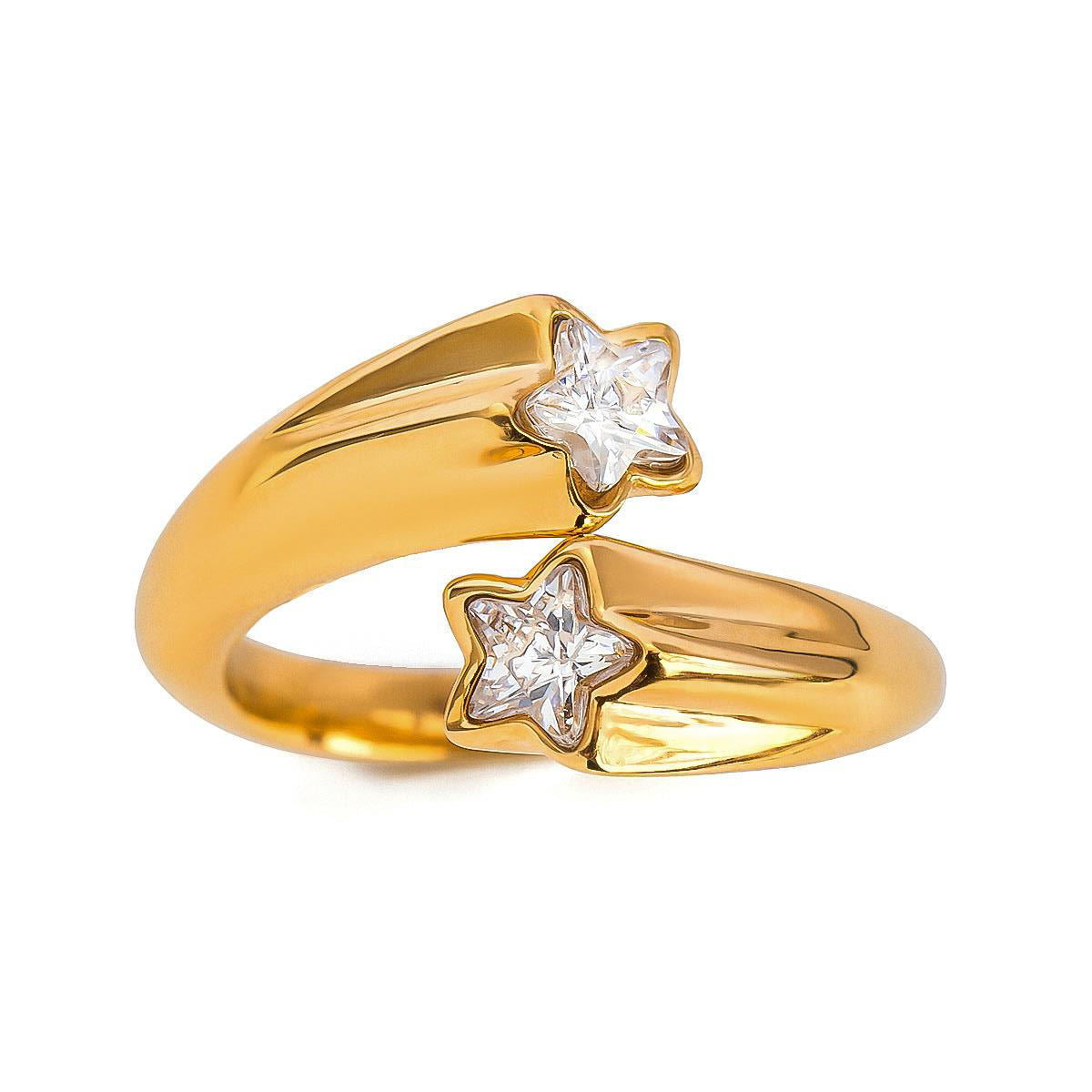 Star Rhinestone Ring