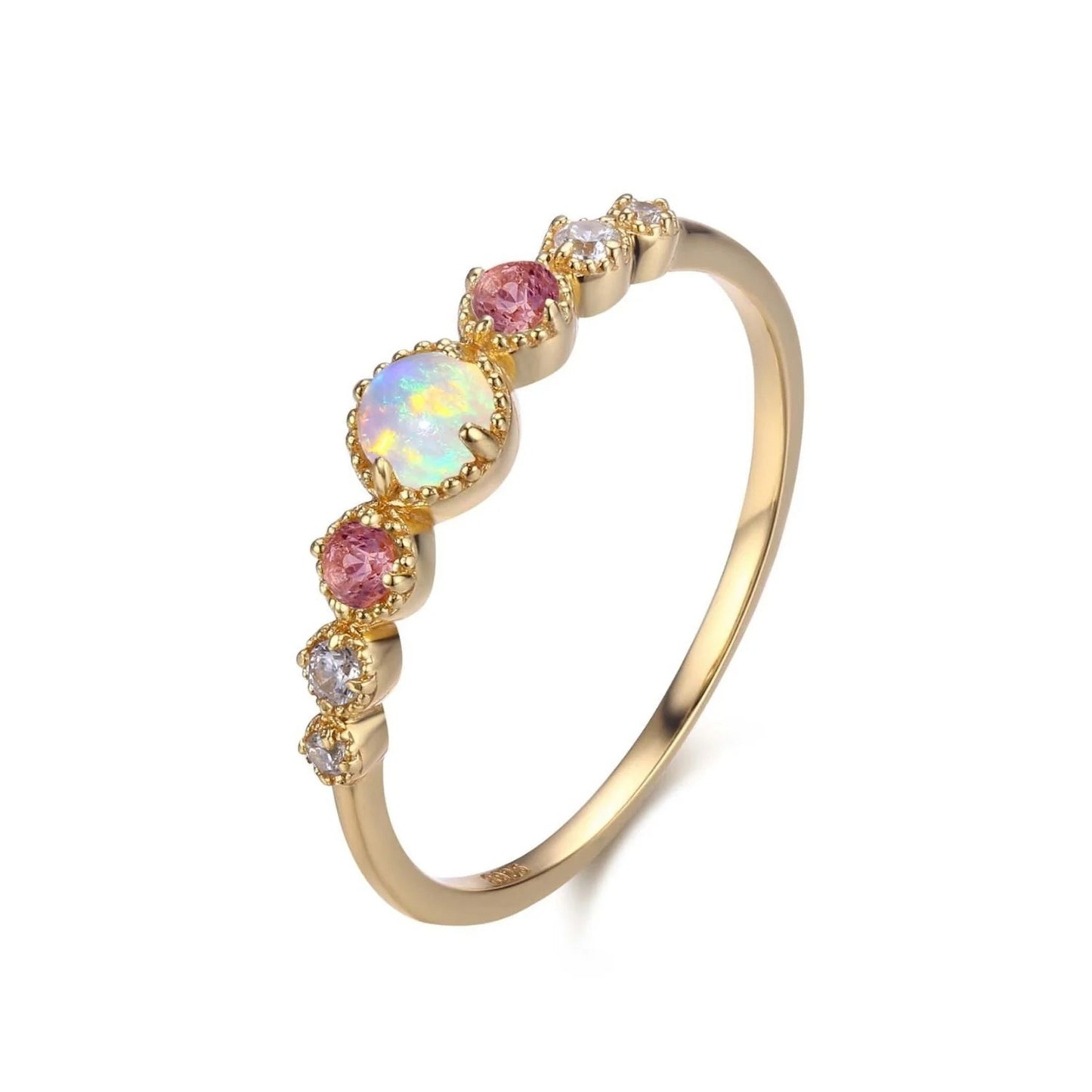 Color Diamond Ring