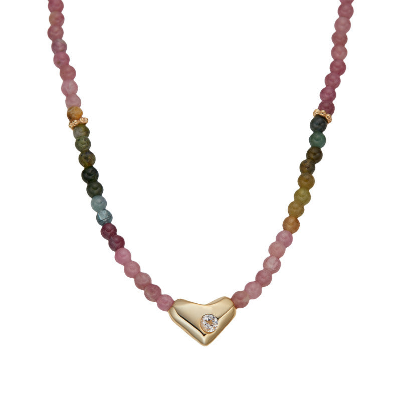 Colored Gems Necklace