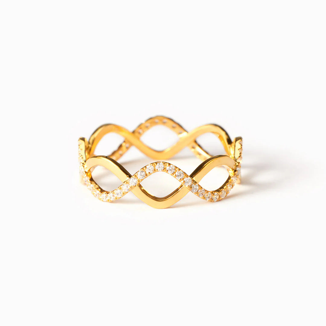 Ripple Wave Ring