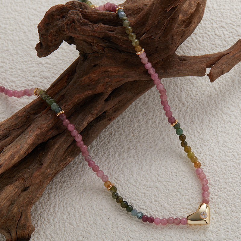 Colored Gems Necklace