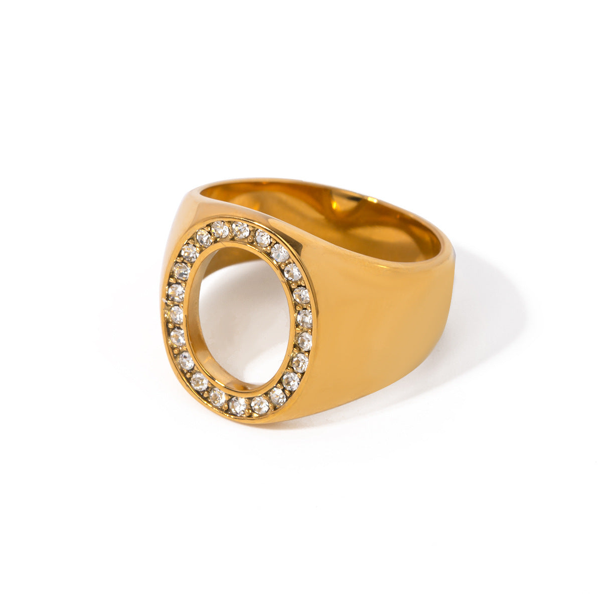 Oval Hollow Ring